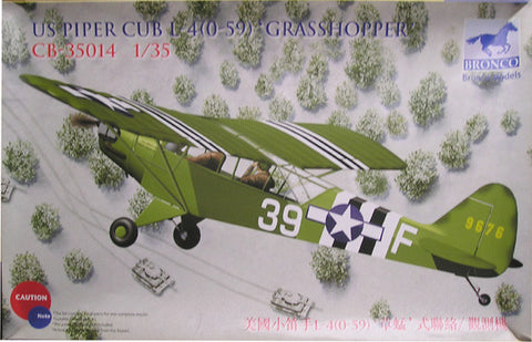 1/35 BRONCO PIPER L4 CUB MODEL KIT